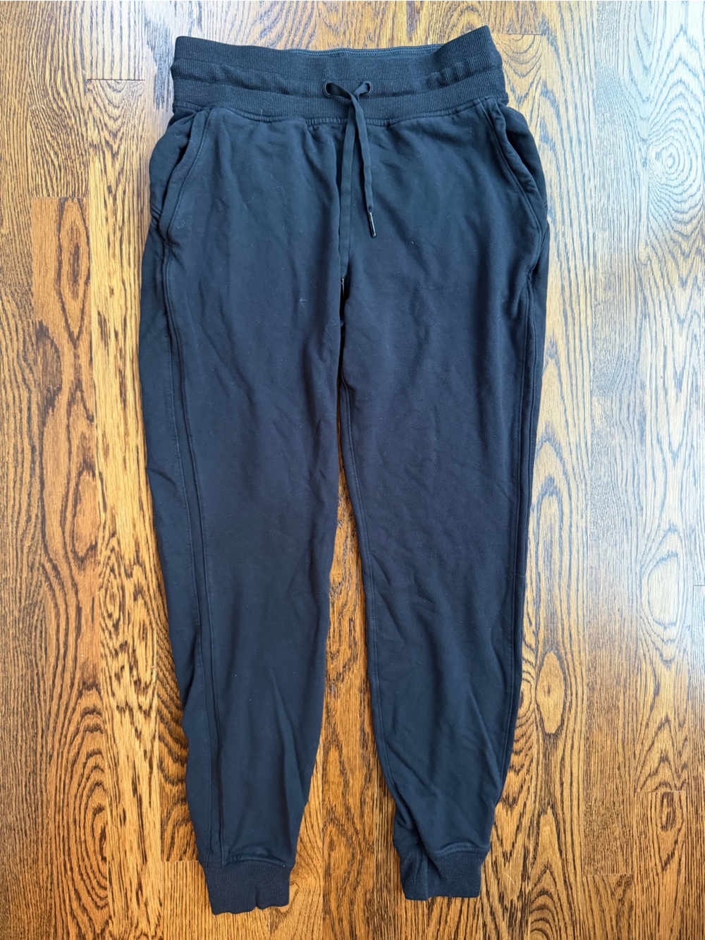Women’s Black Jogger Lululemon Athleisure Sweatpants - Comfortable Casual Pant